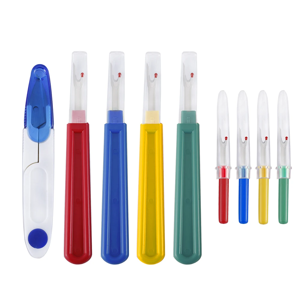 Thread Cutter Plastic Handle Craft Thread Cutter Seam Ripper Stitch Unpicker Hand Tools Needles Arts Sewing Accessories
Thread Cutter Plastic Handle Craft Thread Cutter Seam Ripper Stitch Unpicker Hand Tools Needles Arts Sewing Accessories