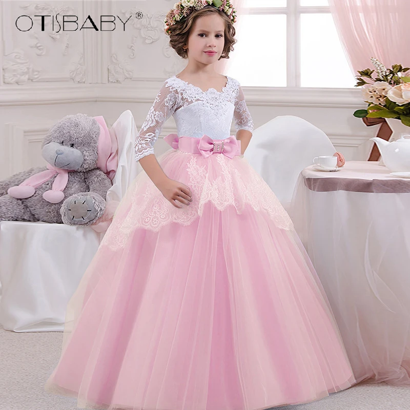 5-14 Years Children Girls Lace Flower Wedding Evening Long Dresses Kids Ceremony Prom Mesh Girl Dress Backless Teenager Clothing
5-14 Years Children Girls Lace Flower Wedding Evening Long Dresses Kids Ceremony Prom Mesh Girl Dress Backless Teenager Clothing