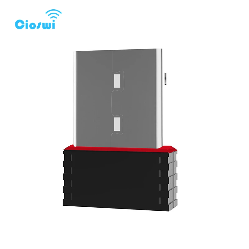 Cioswi Mini USB Wifi Adapter Wireless USB Adapter Network Card Ethernet Lan Internet For Laptop Desktop 150Mbps
Cioswi Mini USB Wifi Adapter Wireless USB Adapter Network Card Ethernet Lan Internet For Laptop Desktop 150Mbps