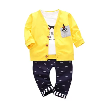 SZYADEOU 2019 Fashion New Hot Toddler Kids Baby Boy Outfits Print T-shirt Tops+Pants+Coat Cardigan Clothes Set Freeship 05
SZYADEOU 2019 Fashion New Hot Toddler Kids Baby Boy Outfits Print T-shirt Tops+Pants+Coat Cardigan Clothes Set Freeship 05