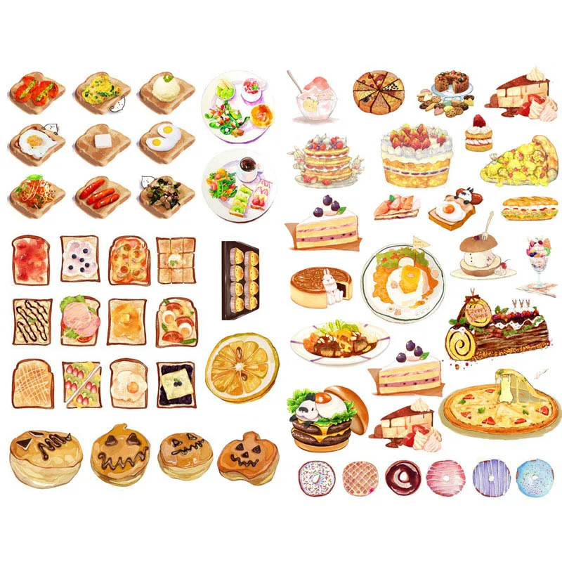 1 PCS Bread Cake Pizza Food Decor Cute Aesthetic Bullet Journal Stickers Scrapbooking Stationery Sticker Flakes Art Supplies
1 PCS Bread Cake Pizza Food Decor Cute Aesthetic Bullet Journal Stickers Scrapbooking Stationery Sticker Flakes Art Supplies