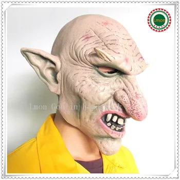 2016 New Halloween Horror The Goblins Kingdom Mask Alien mask Big Nose Terrorist Monster Demon Mask Simulation Devil Latex Mask
2016 New Halloween Horror The Goblins Kingdom Mask Alien mask Big Nose Terrorist Monster Demon Mask Simulation Devil Latex Mask