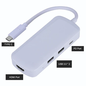 Multifunctional USB Type-C to HDMI Adapter Converter USB-C to USB 3.0 PD Adapter Type C Hub Docking Station for Cellphone PC
Multifunctional USB Type-C to HDMI Adapter Converter USB-C to USB 3.0 PD Adapter Type C Hub Docking Station for Cellphone PC