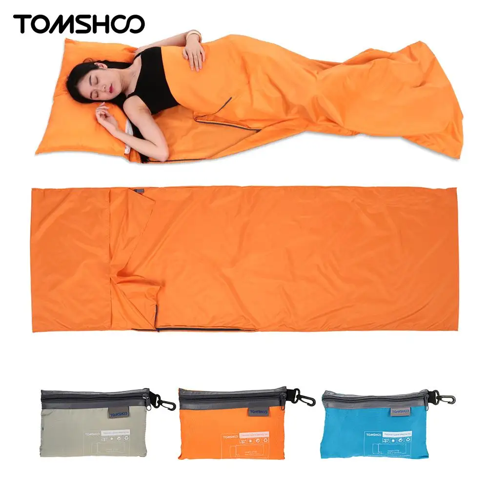 Ultralight design Outdoor Sleeping Bag 70 * 210cm Camping Hiking Bag Liner Portable folding Travel Bags 3 Colors
Ultralight design Outdoor Sleeping Bag 70 * 210cm Camping Hiking Bag Liner Portable folding Travel Bags 3 Colors