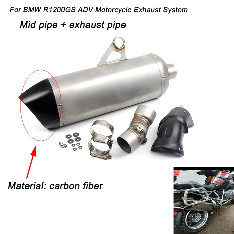 for BMW R1200GS ADV Motorcycle Middle LinK Pipe Exhaust System With Exhaust Muffler Pipe
for BMW R1200GS ADV Motorcycle Middle LinK Pipe Exhaust System With Exhaust Muffler Pipe