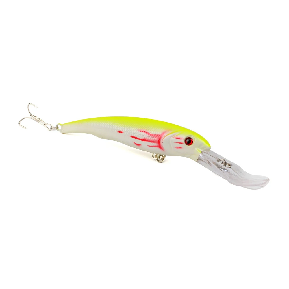 Minnow Fishing Lure Wobbler 16cm 28g Artificial ABS Hard Bait 3D Eyes Crankbait Lures Pesca For Bass Fishing tackle
Minnow Fishing Lure Wobbler 16cm 28g Artificial ABS Hard Bait 3D Eyes Crankbait Lures Pesca For Bass Fishing tackle