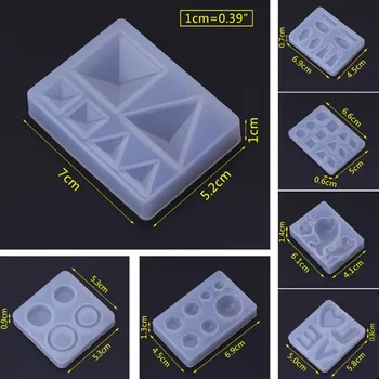 Geometric Jewelry Mould DIY Making Accessories Tools Epoxy Geometric Pattern Combination Crafts
Geometric Jewelry Mould DIY Making Accessories Tools Epoxy Geometric Pattern Combination Crafts