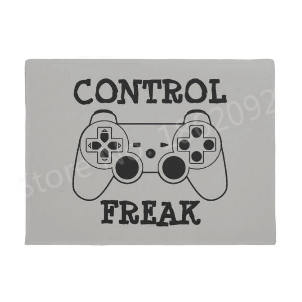 Funny Control Freak Video Games Doormat Novelty Controller Gamer Gaming Entrance Bedroom Rubber Mat Rug Carpet for Children Home
Funny Control Freak Video Games Doormat Novelty Controller Gamer Gaming Entrance Bedroom Rubber Mat Rug Carpet for Children Home