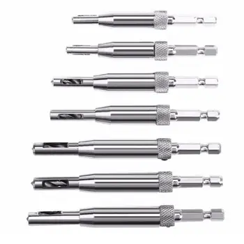 Woodworking Tool Drill Bit 7pcs Self Center Hinge Twist Drill Bits Window Door Screw Hole Saw Metal Drilling Center
Woodworking Tool Drill Bit 7pcs Self Center Hinge Twist Drill Bits Window Door Screw Hole Saw Metal Drilling Center