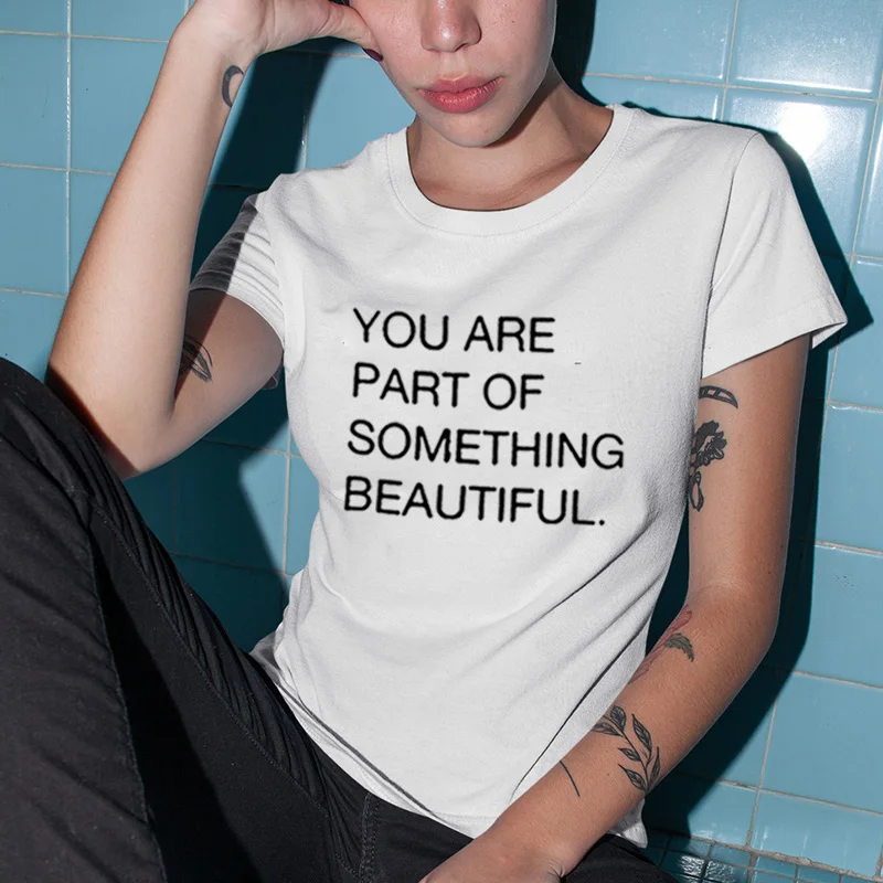 Zjlvmf You Are Part Women T-shirt Cotton O-neck Casual Fashion T Shirt Women Loose Funny Hipster Big Size Letter Women T Shirt
Zjlvmf You Are Part Women T-shirt Cotton O-neck Casual Fashion T Shirt Women Loose Funny Hipster Big Size Letter Women T Shirt
