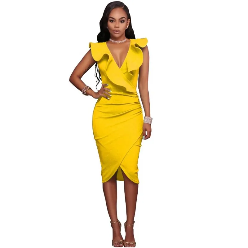 black yellow plus size sexy women casual midi bodycon summer party dress vestidos clothes 2019 ladies dresses robe femme
black yellow plus size sexy women casual midi bodycon summer party dress vestidos clothes 2019 ladies dresses robe femme