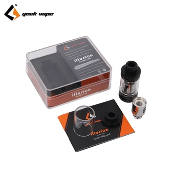 Original Geekvape illusion Sub Ohm Tank 4.5ml Atomizer with Bottom Airflow Fit Box MOD Vape
Original Geekvape illusion Sub Ohm Tank 4.5ml Atomizer with Bottom Airflow Fit Box MOD Vape