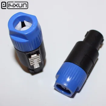10pcs/lot Professional NL4FC Four Core Speaker Connector Plugs 4 Pole Audio Plugs speakon Connectors Ohm Male Plug
10pcs/lot Professional NL4FC Four Core Speaker Connector Plugs 4 Pole Audio Plugs speakon Connectors Ohm Male Plug