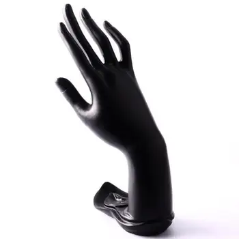 Black Resin Hand Ring Jewelry Display Holder Stand Organizer Showcase for displaying rings bracelet chain 
Black Resin Hand Ring Jewelry Display Holder Stand Organizer Showcase for displaying rings bracelet chain