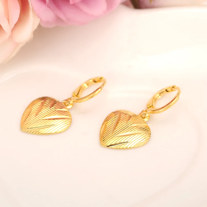 Серьги подвески в виде сердечек 2 пары|drop earrings|heart drop earringsmom earrings |