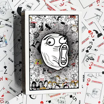 Rage Comic Playing Cards Poker Size Deck Custom Limited Edition New Sealed Magic Props
Rage Comic Playing Cards Poker Size Deck Custom Limited Edition New Sealed Magic Props