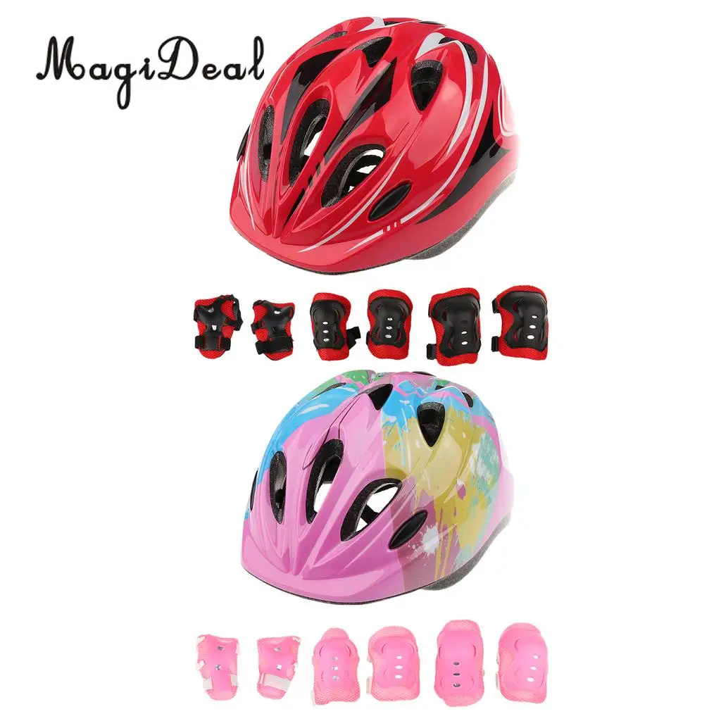 MagiDeal 14 Pieces Kids Boy Girl Roller Skating Scooter Skateboard Bike Helmet Knee Elbow Pad Wrist Guard Protectors
MagiDeal 14 Pieces Kids Boy Girl Roller Skating Scooter Skateboard Bike Helmet Knee Elbow Pad Wrist Guard Protectors