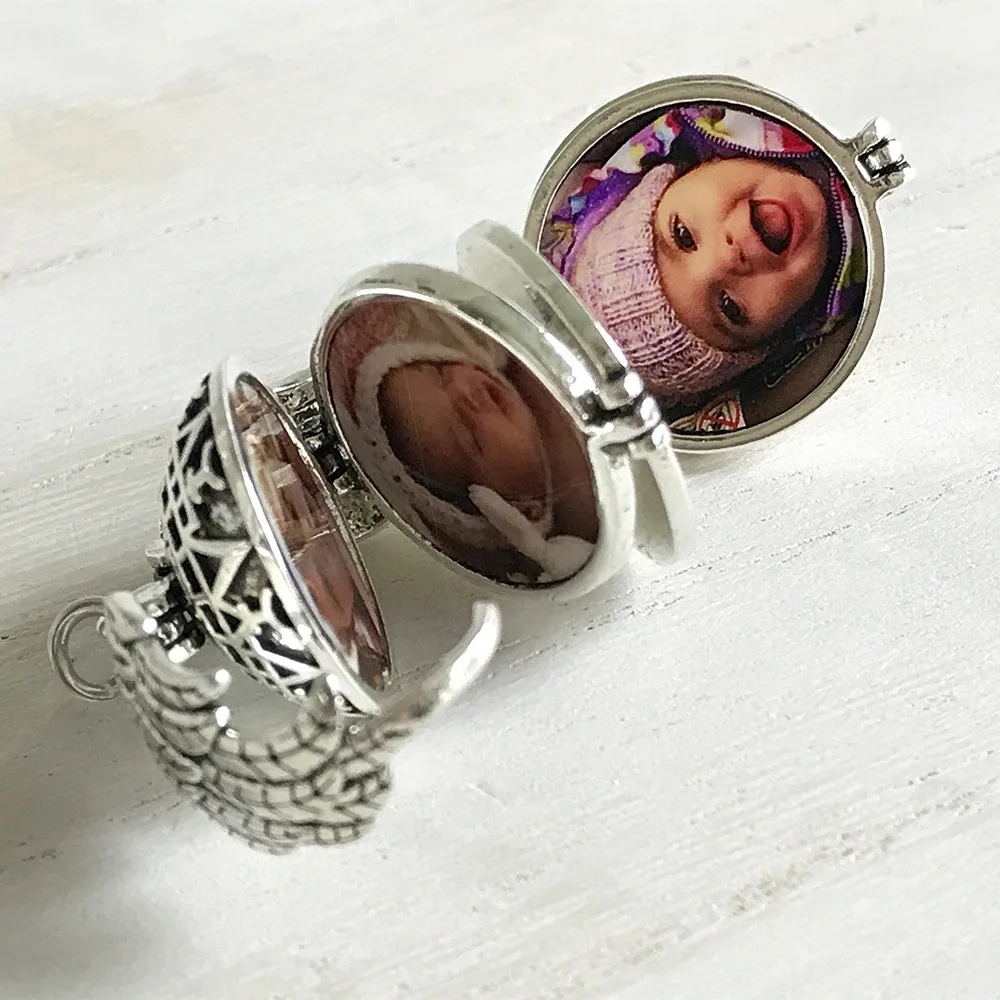 Vintage Magic Memory Fold Expand Photo Locket Pendant Necklaces for Women Simple Long Chain Charm Necklace Party Boho Jewelry
Vintage Magic Memory Fold Expand Photo Locket Pendant Necklaces for Women Simple Long Chain Charm Necklace Party Boho Jewelry