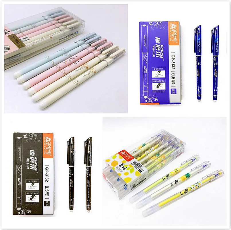 1pc Fruit Color Erasable Gel Pen Refills Red Blue Ink Blue Black Writing Neutral Pen Creative Drawing University Stationery
1pc Fruit Color Erasable Gel Pen Refills Red Blue Ink Blue Black Writing Neutral Pen Creative Drawing University Stationery