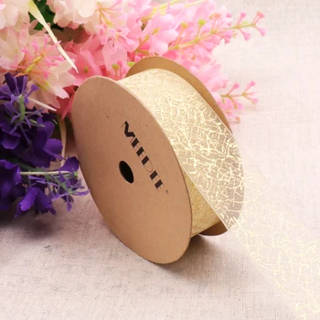 25mm Wedding Party Decoration Gold Foil Snow Yarn Ribbon Handmade DIY Gift Wrapping Girls Hairbows Accessories Christmas Decor
25mm Wedding Party Decoration Gold Foil Snow Yarn Ribbon Handmade DIY Gift Wrapping Girls Hairbows Accessories Christmas Decor