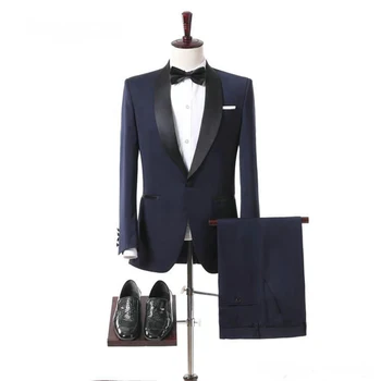 High quality Mens Wedding 3 Piece Suits Slim Fit One Button Suits Bespoke Groom Tuxedos Casual Formal Prom Business Evening suit
High quality Mens Wedding 3 Piece Suits Slim Fit One Button Suits Bespoke Groom Tuxedos Casual Formal Prom Business Evening suit