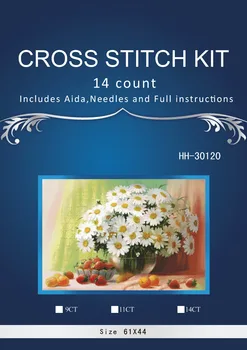 1Counted Cross Stitch 14CT Cross Stitch Set Cross-stitch Kit Embroidery Needlework SIMILAR dim anchor Flowers 2
1Counted Cross Stitch 14CT Cross Stitch Set Cross-stitch Kit Embroidery Needlework SIMILAR dim anchor Flowers 2