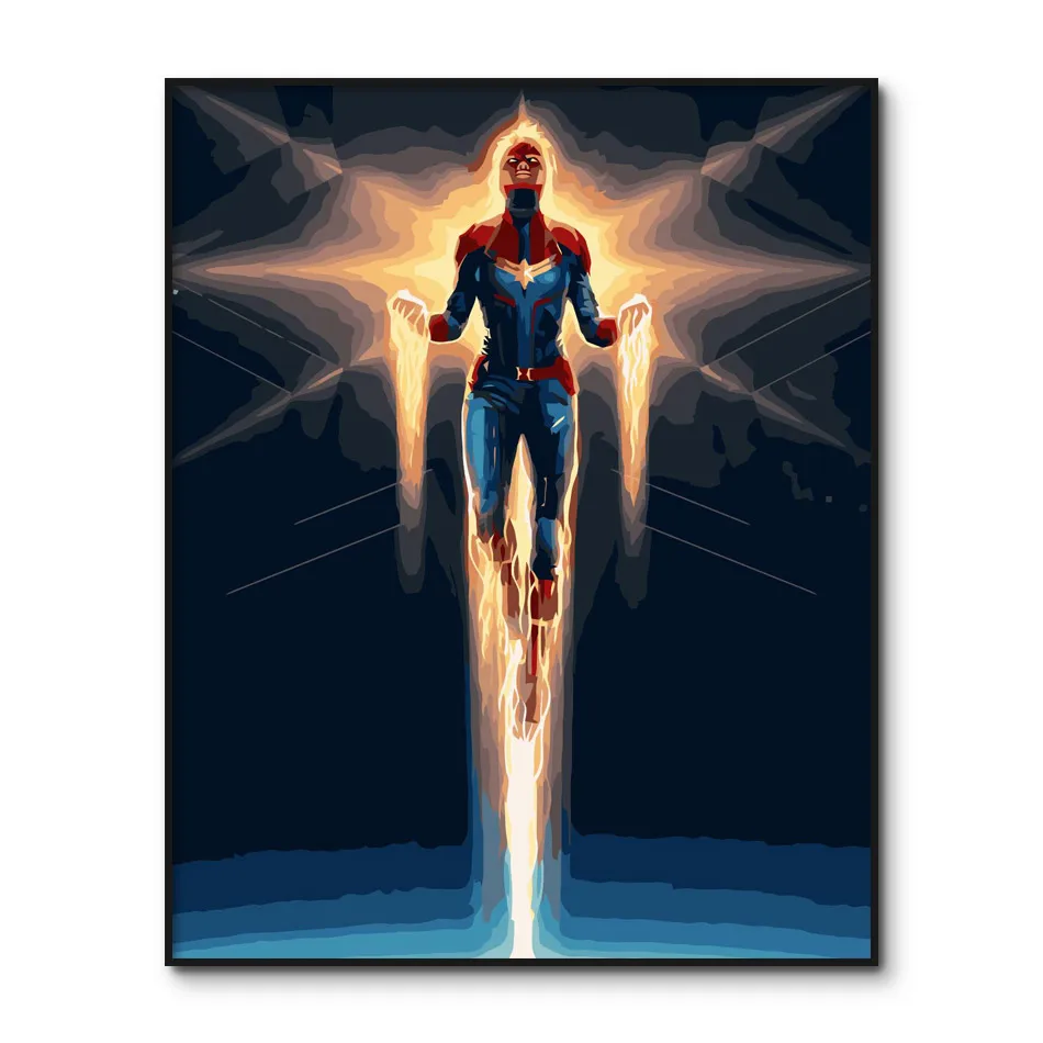 Marvel's The Avengers Picture DIY Digital Oil Paintings On Canvas Home Decoration Captain Marvel Painting By Numbers for adults
Marvel's The Avengers Picture DIY Digital Oil Paintings On Canvas Home Decoration Captain Marvel Painting By Numbers for adults