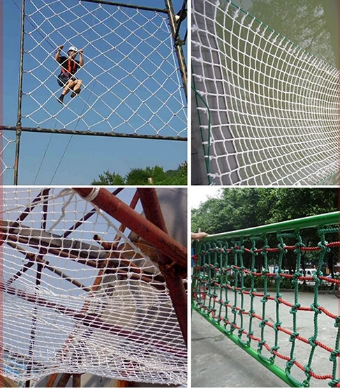 High strength 6mm diameter Nylon rope Stairway Safety net protecting net guard net Outdoor sports Climbing net
High strength 6mm diameter Nylon rope Stairway Safety net protecting net guard net Outdoor sports Climbing net