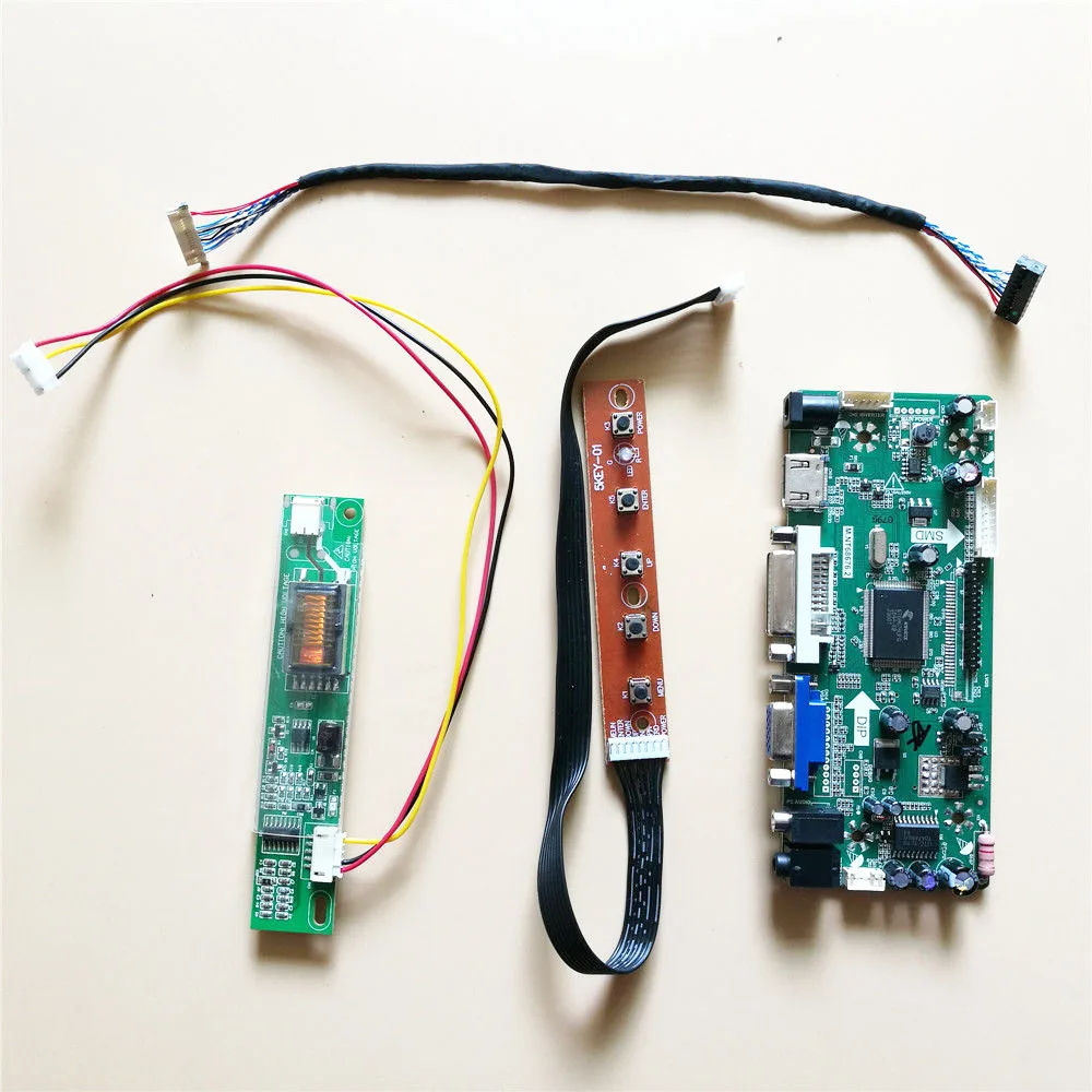 Kit for LP156WH1(TL)(C2) LP156WH1 TLC2 LP156WH1-TLC2 HDMI VGA HD 1366X768 40 Pin LCD Lvds Controller Board Inverter
Kit for LP156WH1(TL)(C2) LP156WH1 TLC2 LP156WH1-TLC2 HDMI VGA HD 1366X768 40 Pin LCD Lvds Controller Board Inverter