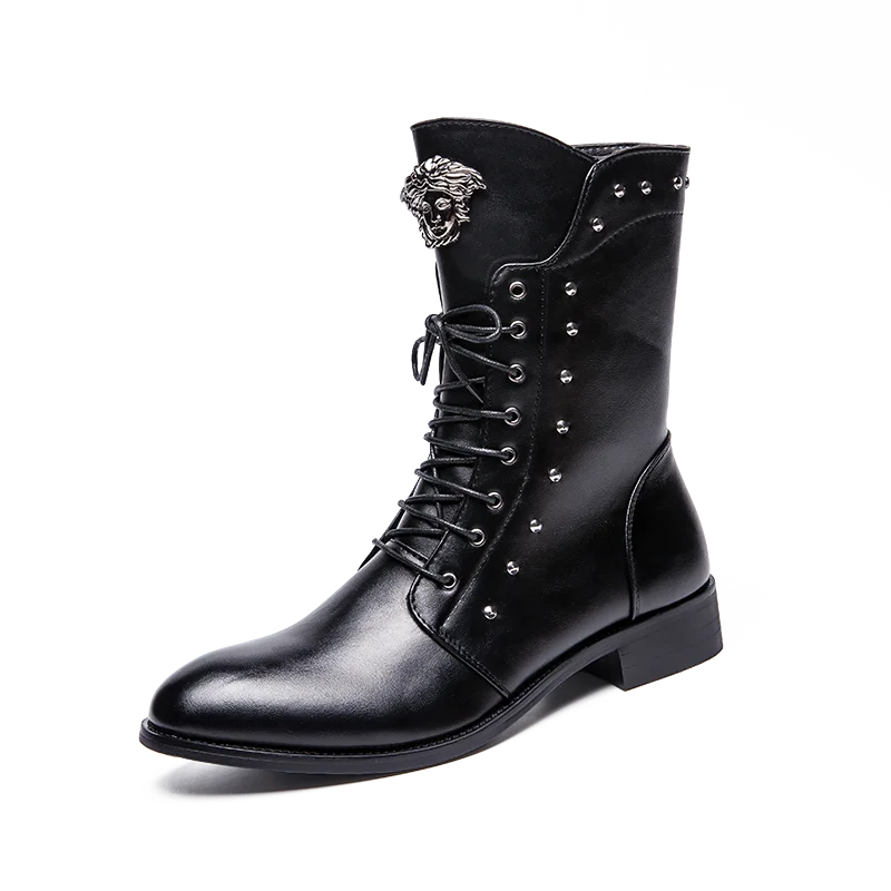 YRRFUOT Fashion Man Motorcycle Boots Brand Outdoor Comfortable High Top Trend Martin Boots High Quality Non-slip Casual Shoes
YRRFUOT Fashion Man Motorcycle Boots Brand Outdoor Comfortable High Top Trend Martin Boots High Quality Non-slip Casual Shoes