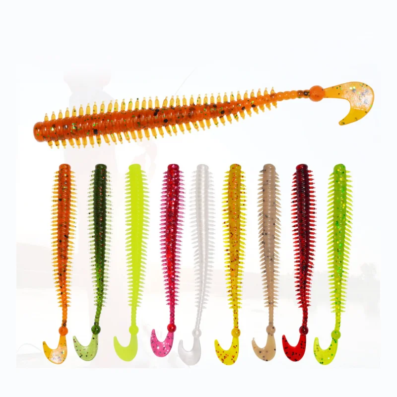10 Pcs Soft Bait Sea Fresh Water Bionic Earthworm Clamworm Nereis Fishing Lure Artificial Fake Bait 90mm 1.6g
10 Pcs Soft Bait Sea Fresh Water Bionic Earthworm Clamworm Nereis Fishing Lure Artificial Fake Bait 90mm 1.6g