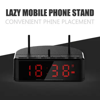 Mini Speaker Card Music Play Luminous Digital LED Display Clock Smart Wireless Bluetooth FM Radio Alarm Clock
Mini Speaker Card Music Play Luminous Digital LED Display Clock Smart Wireless Bluetooth FM Radio Alarm Clock