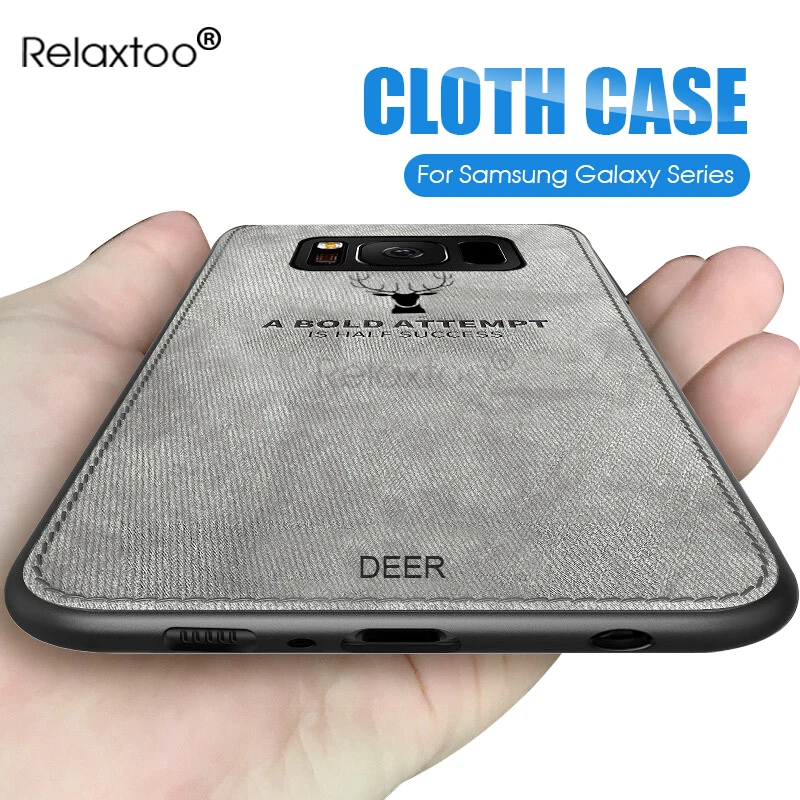 Cloth Shockproof Deer Case For Samsung Galaxy S8 S9 S10 Plus S10E S7 edge Soft TPU Cover Note 9 8 A8 A6 plus A7 2018 A 8 + Coque
Cloth Shockproof Deer Case For Samsung Galaxy S8 S9 S10 Plus S10E S7 edge Soft TPU Cover Note 9 8 A8 A6 plus A7 2018 A 8 + Coque