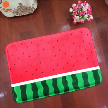 Fashion creative watermelon Flannel Carpet Pad Brand Kitchen Toilet Mat Rug Mat Water Doorway Door Mat Free Shipping DT54
Fashion creative watermelon Flannel Carpet Pad Brand Kitchen Toilet Mat Rug Mat Water Doorway Door Mat Free Shipping DT54