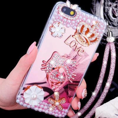 Hello Kitty Case Cover For Xiaomi Mi 9 8se 8 lite Mirro Case Luxury KT Cute Cover With Finger Ring for Redmi Note 7
Hello Kitty Case Cover For Xiaomi Mi 9 8se 8 lite Mirro Case Luxury KT Cute Cover With Finger Ring for Redmi Note 7
