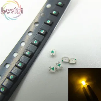 1000pcs 0805 Yellow LED SMD/SMT Chip lamp beads 585-595nm Ultra Bright Light Emitting diode Applicable to all kinds of toys DIY
1000pcs 0805 Yellow LED SMD/SMT Chip lamp beads 585-595nm Ultra Bright Light Emitting diode Applicable to all kinds of toys DIY