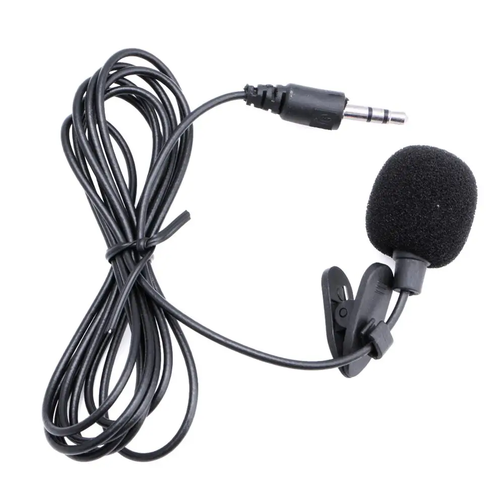 Мини-микрофон на клипсе 3 5 мм нагрудный микрофон для ноутбука ПК BK защита от