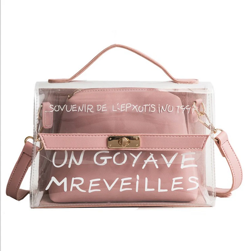2019 New Fashion Women Jelly Candy Summer Beach Handbag PVC Transparent Shoulder Bag Woman Messenger Bags Bolsa Feminina 009
2019 New Fashion Women Jelly Candy Summer Beach Handbag PVC Transparent Shoulder Bag Woman Messenger Bags Bolsa Feminina 009