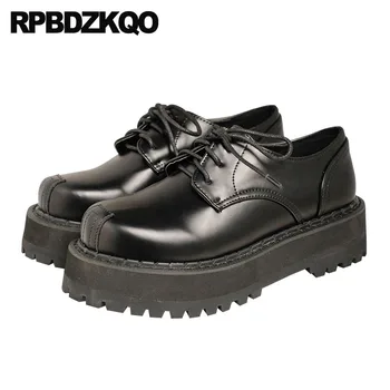 Lace Up Flats Creepers Platform Harajuku Black Elevator Vintage Women Oxfords Shoes Retro Japanese Size 35 Muffin Thick Sole
Lace Up Flats Creepers Platform Harajuku Black Elevator Vintage Women Oxfords Shoes Retro Japanese Size 35 Muffin Thick Sole