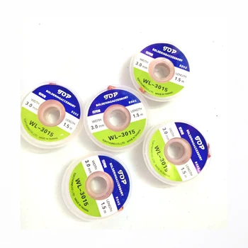 5 pcs/lot The Best BGA Desoldering Braid Solder Wire WL-3015 wick/Soldering Accessory
5 pcs/lot The Best BGA Desoldering Braid Solder Wire WL-3015 wick/Soldering Accessory