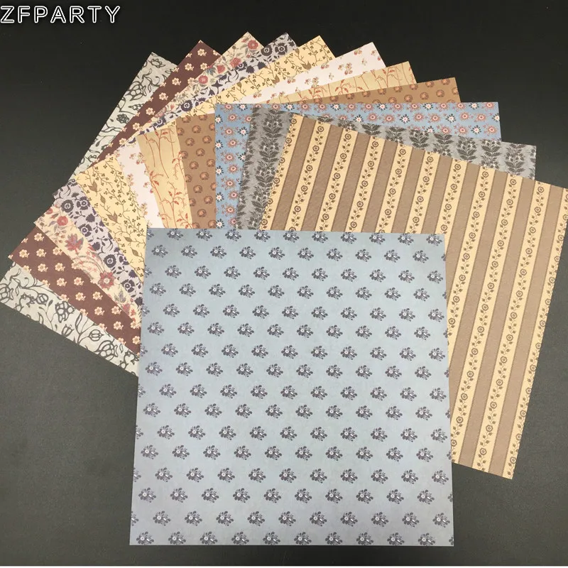 ZFPARTY 12pcs 6" Single-side Printed Floral pattern creative papercraft art paper handmade scrapbooking kit set book
ZFPARTY 12pcs 6" Single-side Printed Floral pattern creative papercraft art paper handmade scrapbooking kit set book