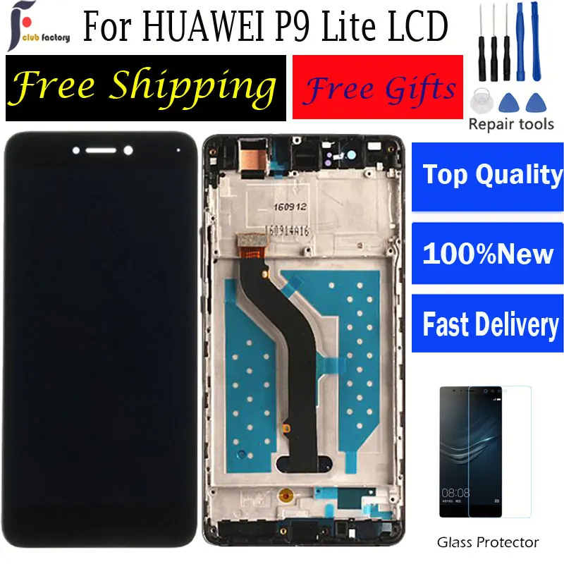 For HUAWEI P9 Lite Digiziter Assembly 1920*1080 5.2 Inch AAA Quality LCD +Frame For HUAWEI P9 Lite Lcd Display Screen
For HUAWEI P9 Lite Digiziter Assembly 1920*1080 5.2 Inch AAA Quality LCD +Frame For HUAWEI P9 Lite Lcd Display Screen