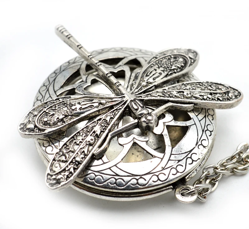 1pc Antique Silver Dragonfly Aromatherapy Diffuser Locket Pendant Necklace With 28" Chains & diffusing pad -Insect Series
1pc Antique Silver Dragonfly Aromatherapy Diffuser Locket Pendant Necklace With 28" Chains & diffusing pad -Insect Series