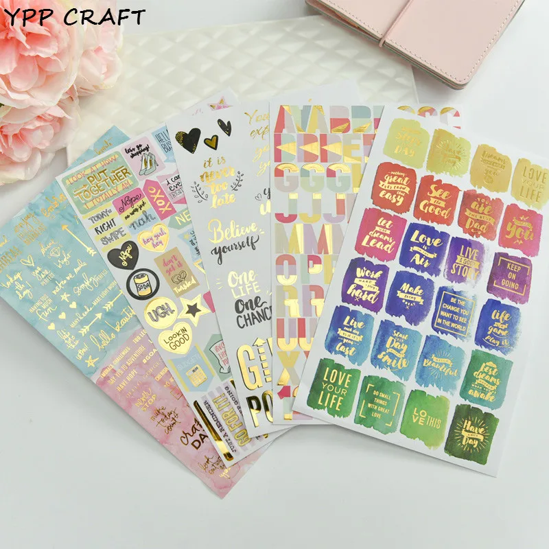 YPP CRAFT Believe Yourself Lovely Sticker set for Scrapbooking DIY Projects/Photo Album/Card Making Crafts
YPP CRAFT Believe Yourself Lovely Sticker set for Scrapbooking DIY Projects/Photo Album/Card Making Crafts