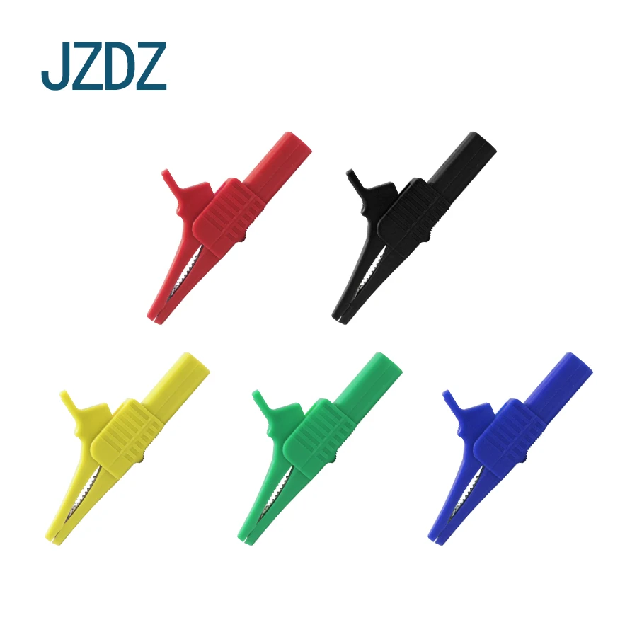 JZDZ J.60039 5PCS4mm safety banana jack gun test clip copper plated nickel insert insulation large safety alligator clip
JZDZ J.60039 5PCS4mm safety banana jack gun test clip copper plated nickel insert insulation large safety alligator clip