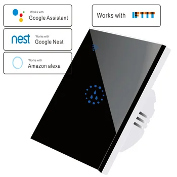 US Wifi Boiler Smart Switch Touch Panel Voice Remote Control Timer Outdoor Water Heater Switches Work for Alexa Google Home
US Wifi Boiler Smart Switch Touch Panel Voice Remote Control Timer Outdoor Water Heater Switches Work for Alexa Google Home