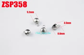 100pcs 5.2mm stainless steel Silent bell tag tail chain pendant Jingle Bell Jewelry Charms accessories ZSP358
100pcs 5.2mm stainless steel Silent bell tag tail chain pendant Jingle Bell Jewelry Charms accessories ZSP358