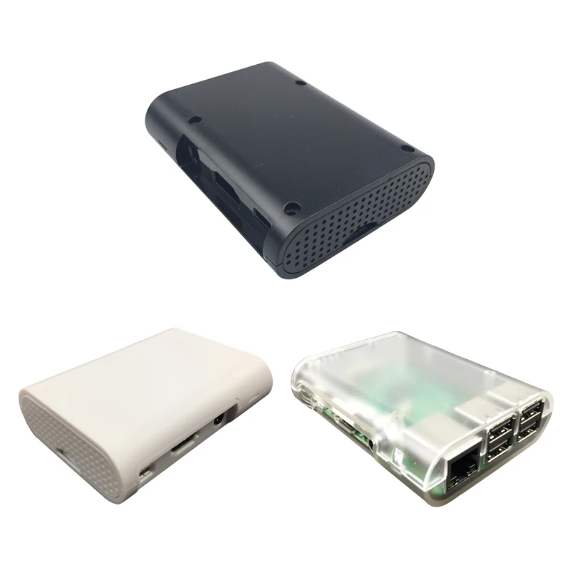 High Quality Raspberry Pi 3 ABS Case Black/White/Transparent Plastic Box Shell for Raspberry Pi 3B+ / 3 / 2
High Quality Raspberry Pi 3 ABS Case Black/White/Transparent Plastic Box Shell for Raspberry Pi 3B+ / 3 / 2