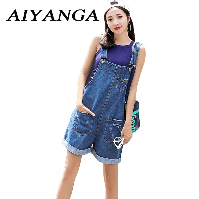 Short Straight Denim Jumpsuit Romper Women Summer Overalls Casual Jeans Short Ripped Double Pockets Playsuits Femme 2018 New
Short Straight Denim Jumpsuit Romper Women Summer Overalls Casual Jeans Short Ripped Double Pockets Playsuits Femme 2018 New