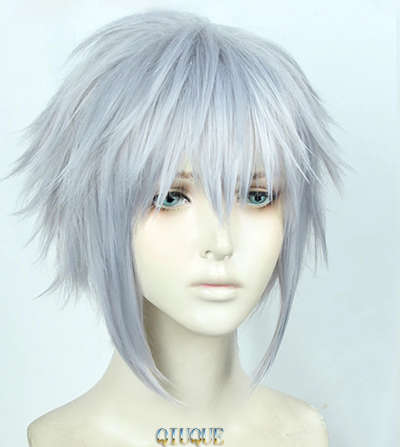 High Quality Anime Kingdom Hearts 3 Riku Wigs Iron Gray Heat Resistant Synthetic Hair Perucas Cosplay Wig + Wig Cap
High Quality Anime Kingdom Hearts 3 Riku Wigs Iron Gray Heat Resistant Synthetic Hair Perucas Cosplay Wig + Wig Cap